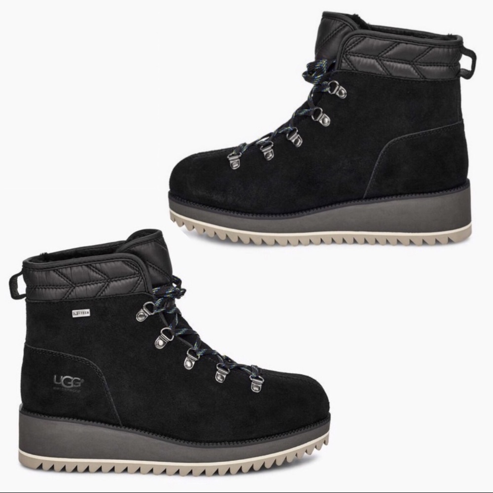 UGG BIRCH WATERPROOF LACE-UP BOOTS SZ 5.5, 6, 7.5